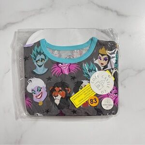 New Cozy Castle Co Disney Villains Bamboo Pajama Set 4T